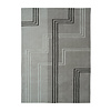 Wollen vloerkleed - Harvey Lines Grijs - thumbnail 1