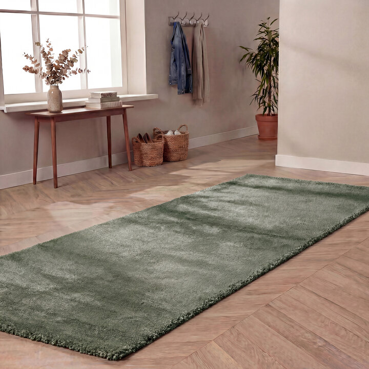 Wasbare loper - Clean Groen