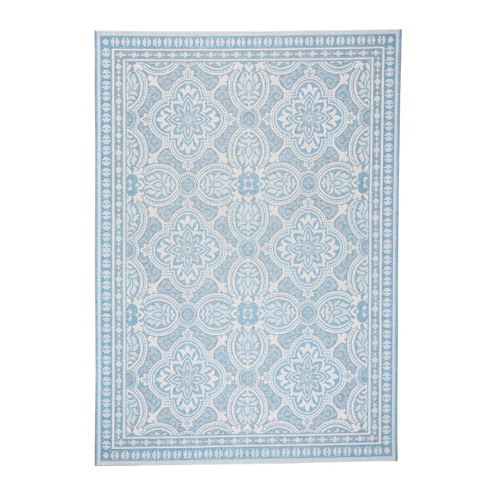 Buitenkleed - Summer Oriental Lichtblauw - 1