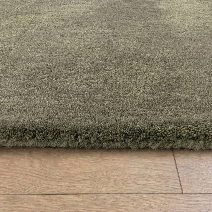 Wollen vloerkleed - Leone Groen - 4
