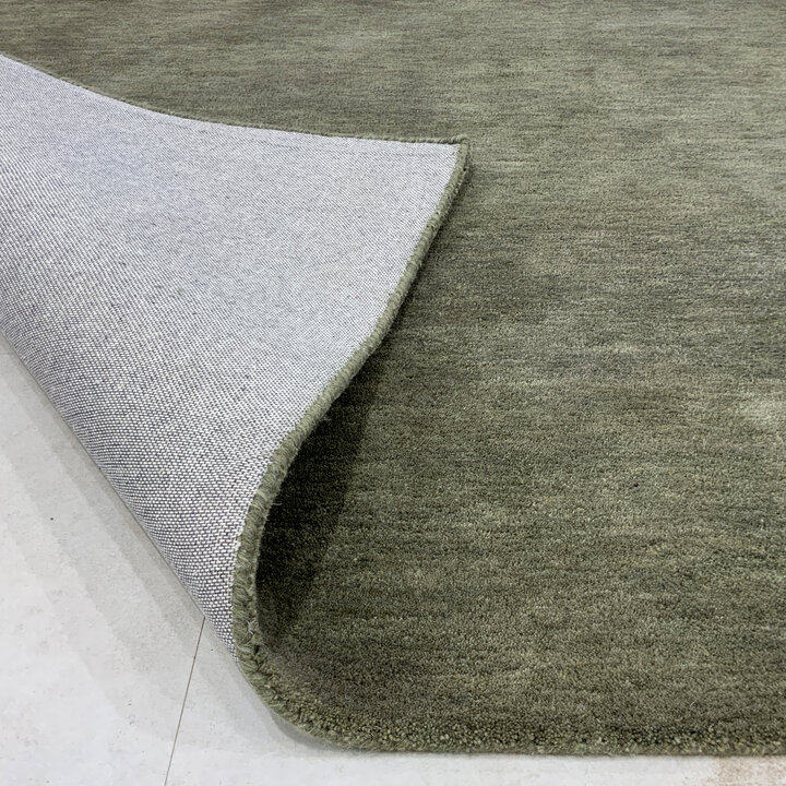 Wollen vloerkleed - Leone Groen - 5