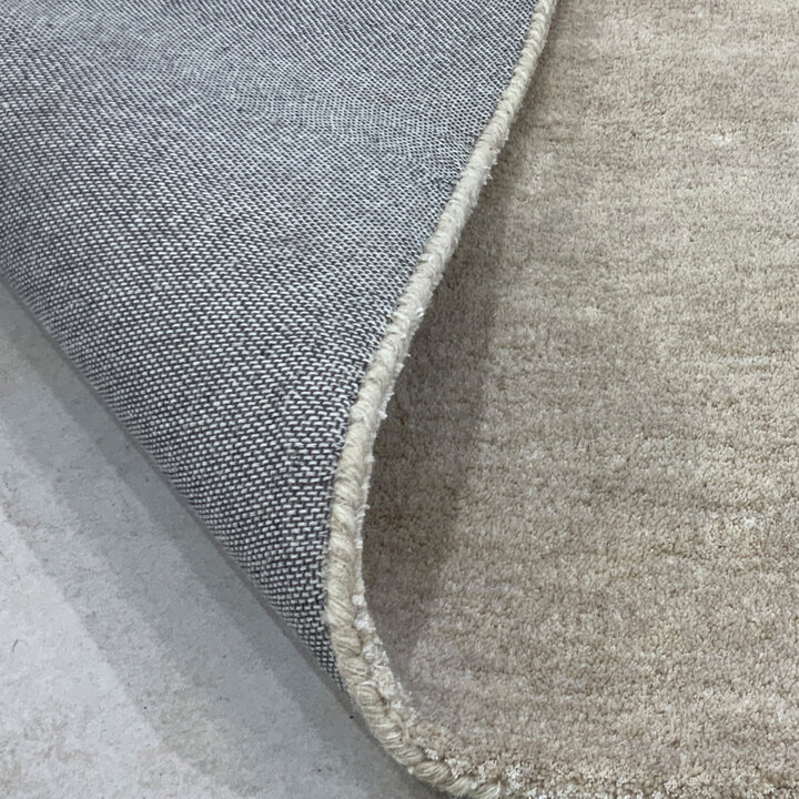 Rond wollen vloerkleed - Leone Grijs - 5