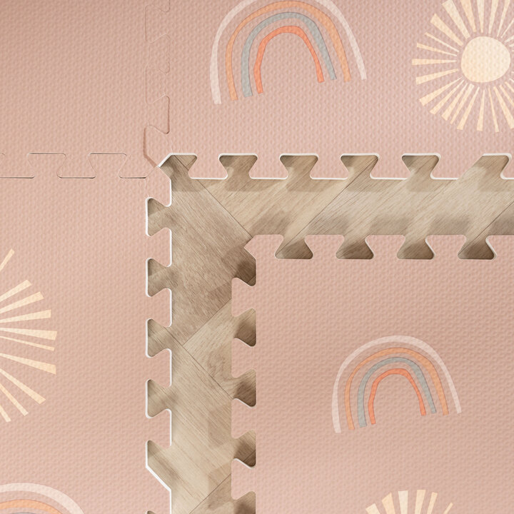 Foam puzzelmat - Alfie XL Sun Roze  - 3