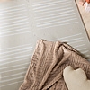 Foam puzzelmat - Alfie XL Stripes Grijs/Beige  - thumbnail 1