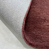 Rond wollen vloerkleed - Leone Rood - thumbnail 5