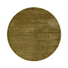 Rond wollen vloerkleed - Leone Olijfgroen - thumbnail 1