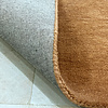 Rond wollen vloerkleed - Leone Bruin - thumbnail 5
