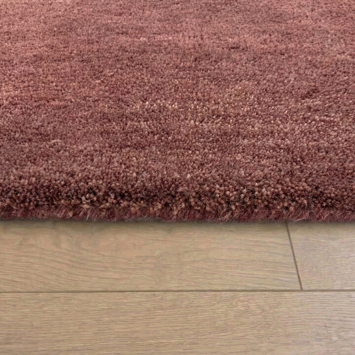 Wollen vloerkleed - Leone Rood - 4