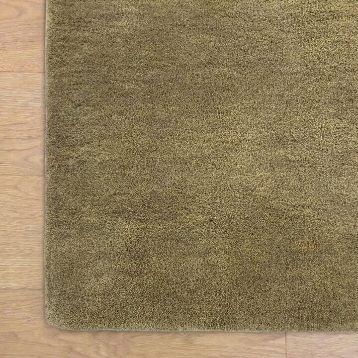 Wollen vloerkleed - Leone Olijfgroen - 3