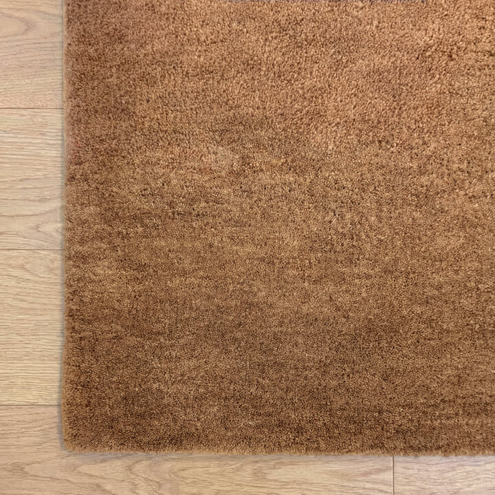 Wollen vloerkleed - Leone Bruin - 3