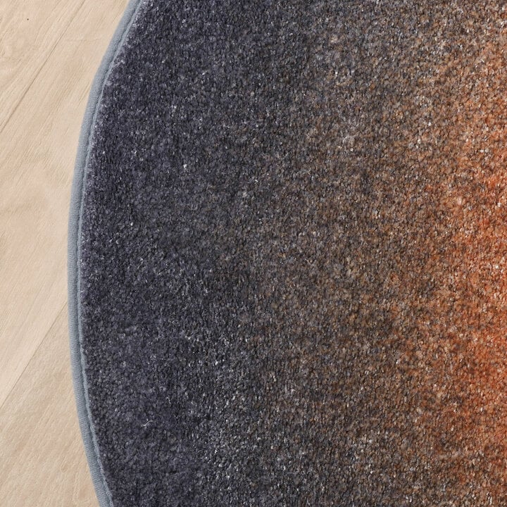 Organisch vloerkleed - Mellow Blauw/Terra - 4