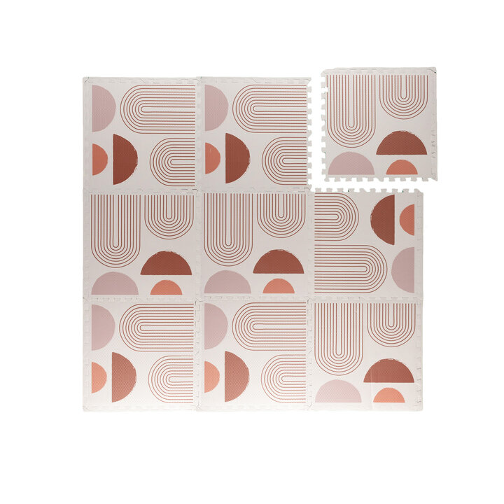 Foam Puzzelmat - Alfie XL Arches Creme/Multicolor  - 1