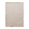 Laagpolig vloerkleed - Elena Border Beige - thumbnail 1