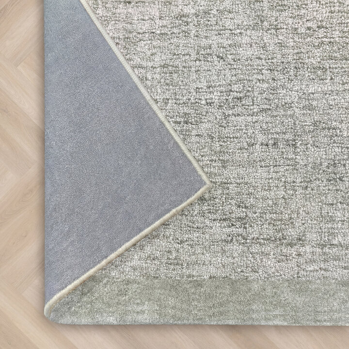 Laagpolig vloerkleed - Elena Border Groen - 6