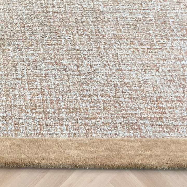 Laagpolig vloerkleed - Elena Border Bruin - 5