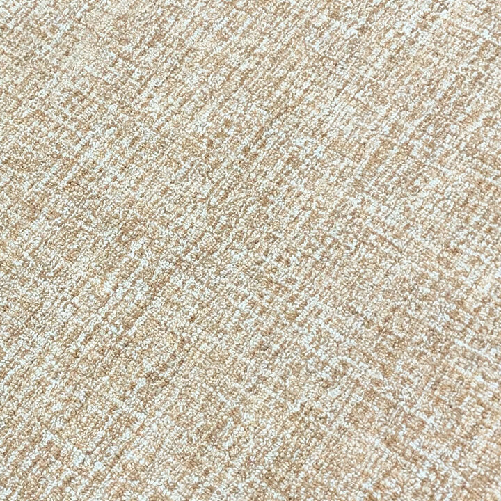 Rond vloerkleed laagpolig - Elena Border Bruin - 2