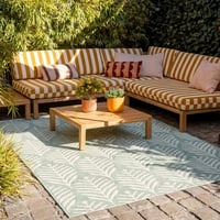 Buitenkleed - Summer Leaves Groen