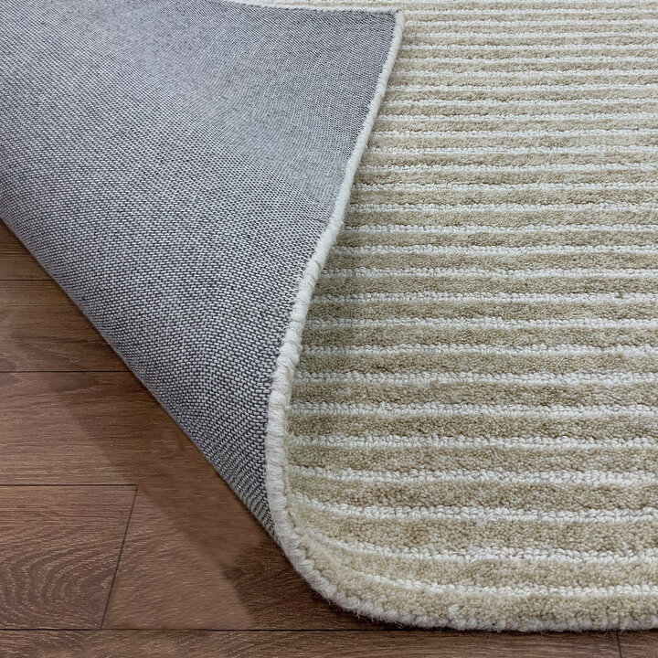 Laagpolig vloerkleed - Juliette Stripes Goud - 5