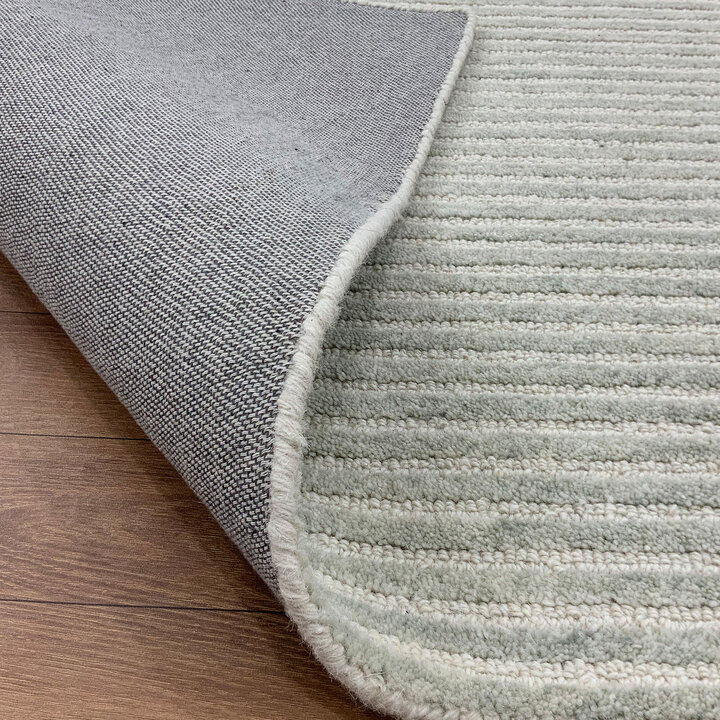 Laagpolig vloerkleed - Juliette Stripes Groen - 5