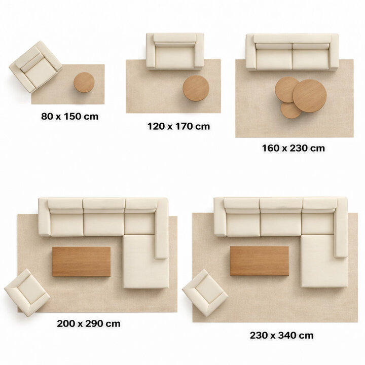 Laagpolig vloerkleed - Juliette Stripes Groen - 6