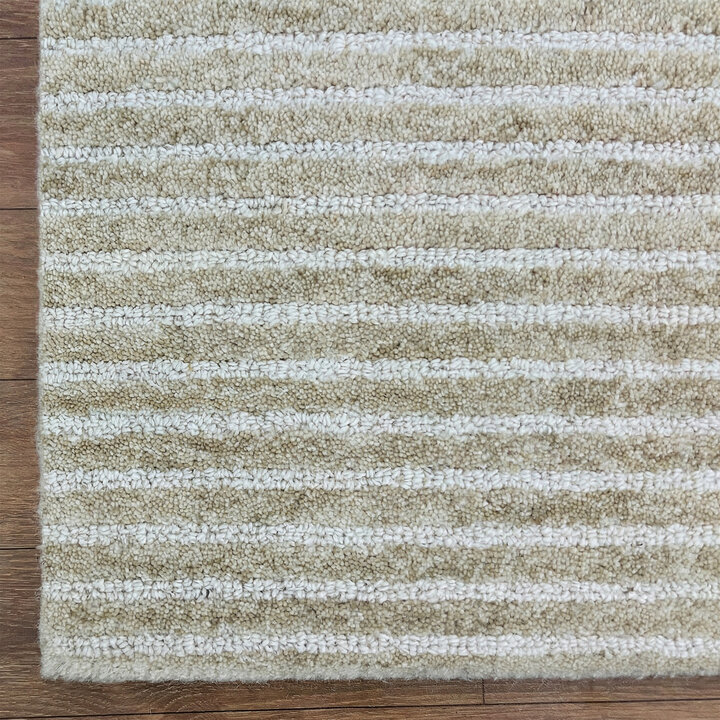 Laagpolig vloerkleed - Juliette Stripes Goud - 3