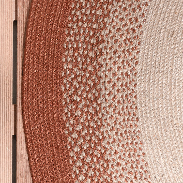 Rond binnen- & buitenkleed - Florence Terra - 6