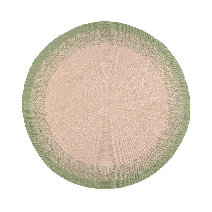 Rond binnen- & buitenkleed - Florence Groen - 1