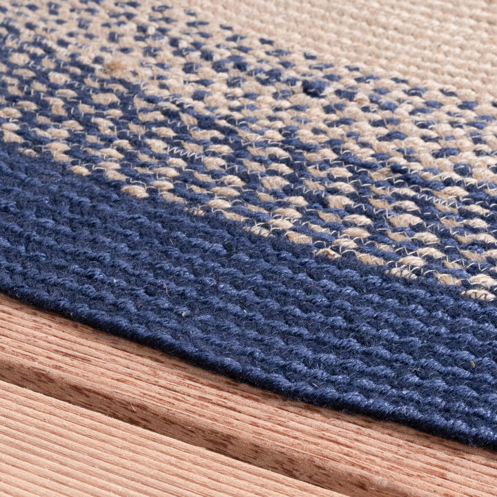 Rond binnen- & buitenkleed - Florence Blauw - 5