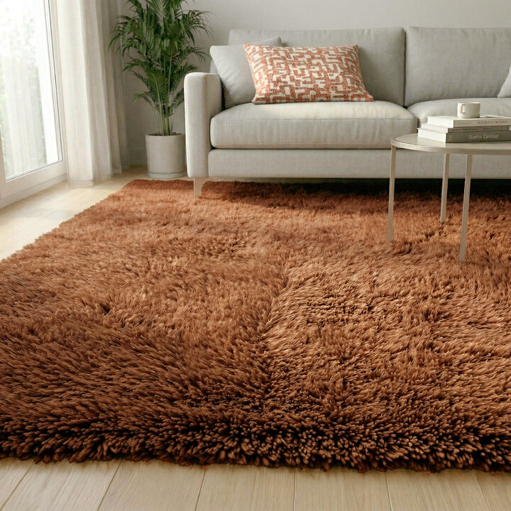 Wollen vloerkleed - Theodore Terracotta