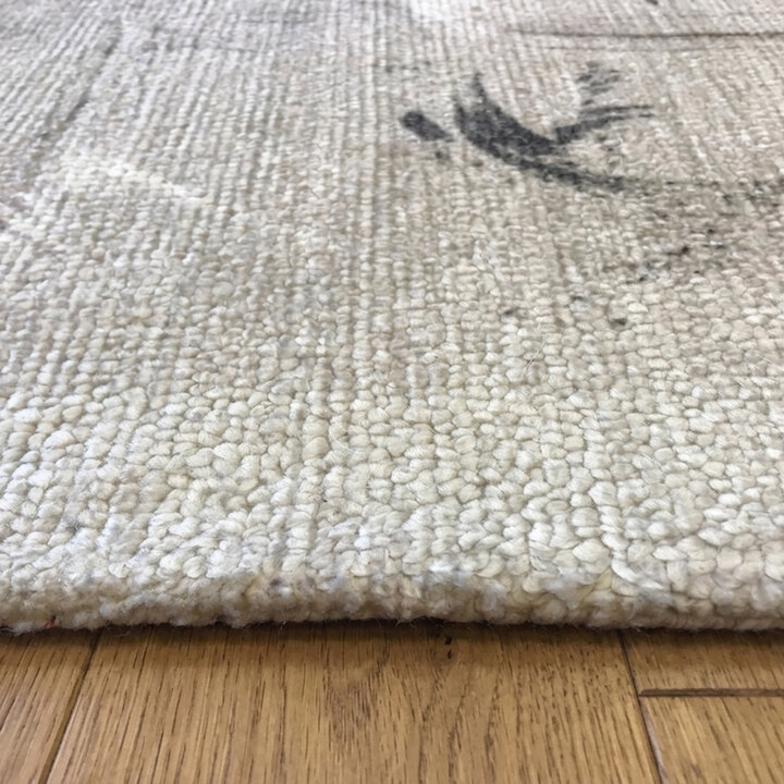 Abstract vloerkleed - Amelie Donkerblauw - 4