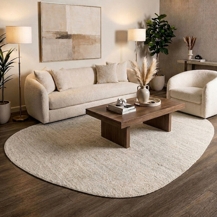 Berber vloerkleed - Aicha Pebble Beige