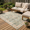 Vintage buitenkleed - Santo Flora Olijfgroen - thumbnail