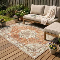 Vintage buitenkleed - Santo Medaillon Terra