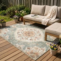 Vintage buitenkleed - Santo Mandala Olijfgroen