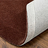 Rond vloerkleed - Isara Border Donkerbruin - thumbnail 5
