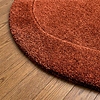 Rond vloerkleed - Isara Border Terracotta - thumbnail 4