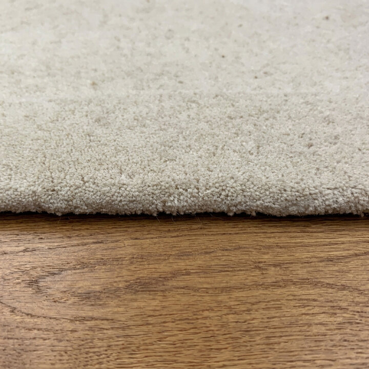Rond vloerkleed - Isara Border Wit - 4