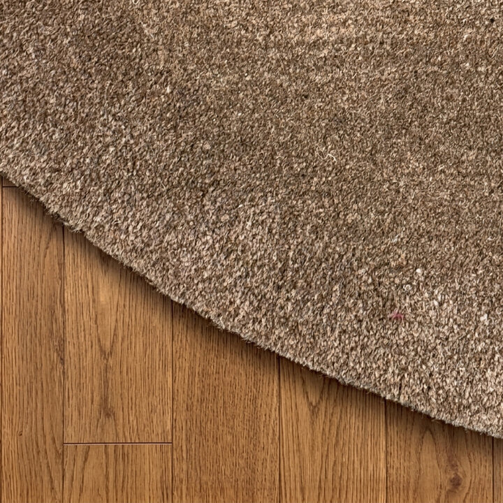 Rond vloerkleed - Isara Border Bruin - 3