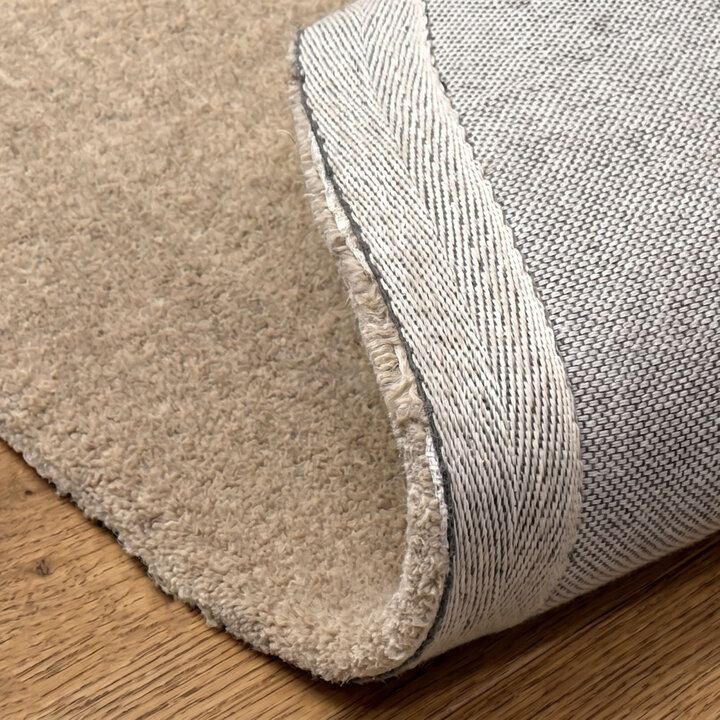 Rond vloerkleed - Isara Border Creme - 5