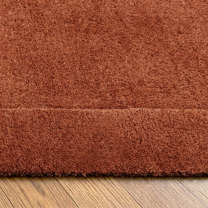 Wollen vloerkleed - Isara Border Terracotta - 4