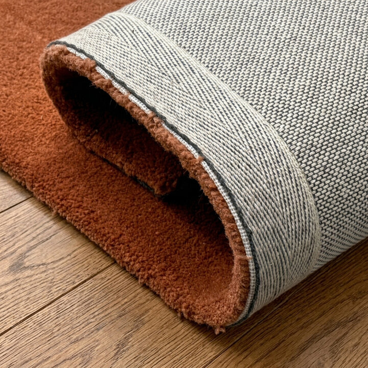 Wollen vloerkleed - Isara Border Terracotta - 5