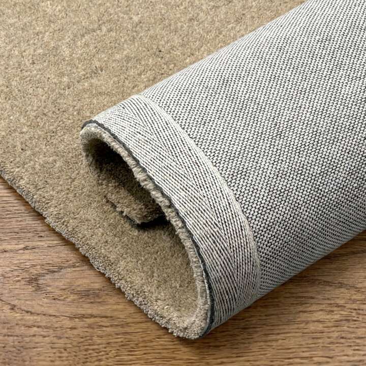 Wollen vloerkleed - Isara Border Creme - 5