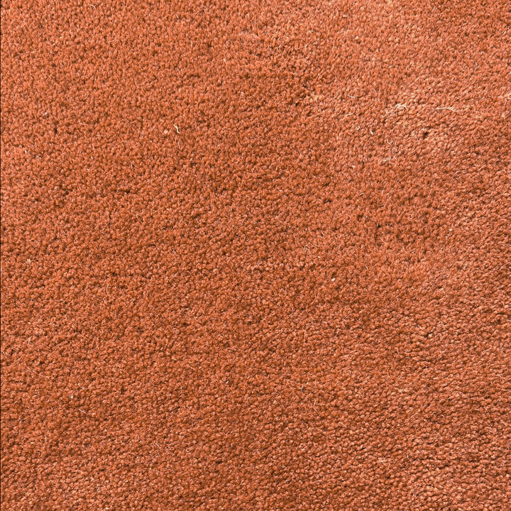 Organisch vloerkleed - Isara Border Terracotta - 2