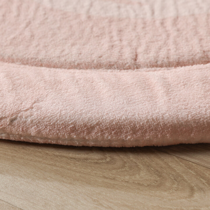 Rond wasbaar speelkleed - Flo Roze - 4