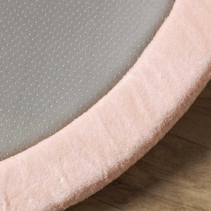 Rond wasbaar speelkleed - Flo Roze - 5
