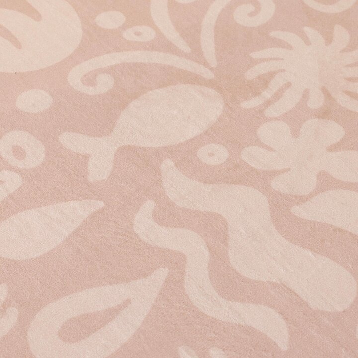 Rond wasbaar speelkleed - Flo Roze - 2