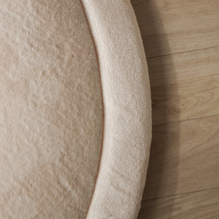 Rond wasbaar speelkleed - Flo Beige - 3