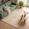 Scandinavisch vloerkleed - Charm Curves Beige - thumbnail
