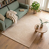 Scandinavisch vloerkleed - Charm Waves Beige - thumbnail