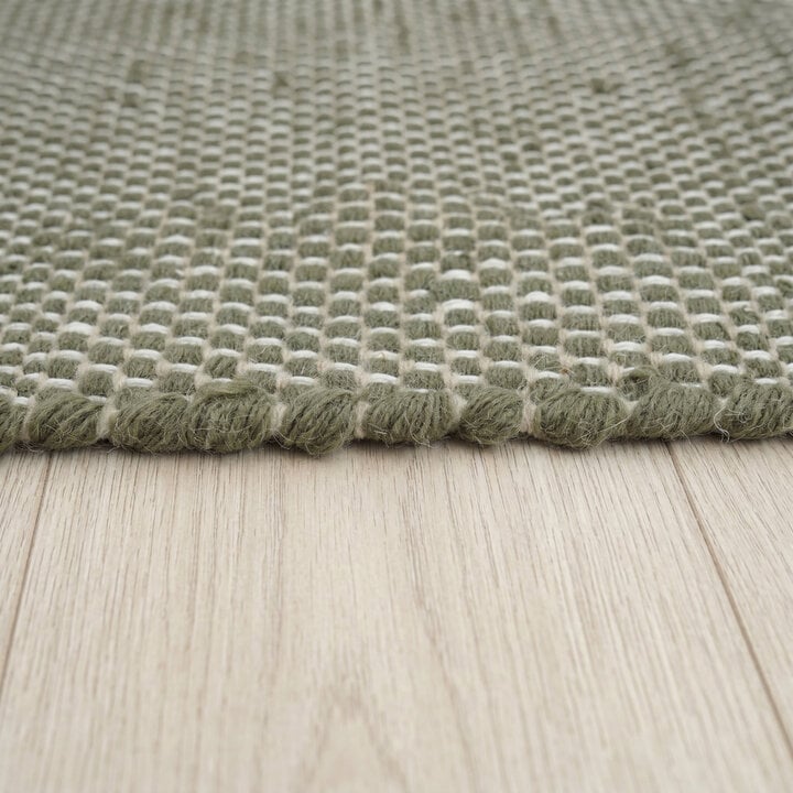 Wollen vloerkleed - Bliss Groen - 4
